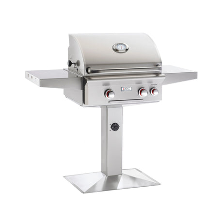 AOG 24-Inch T-Series In-Ground Post & Pedestal Base Gas Grill