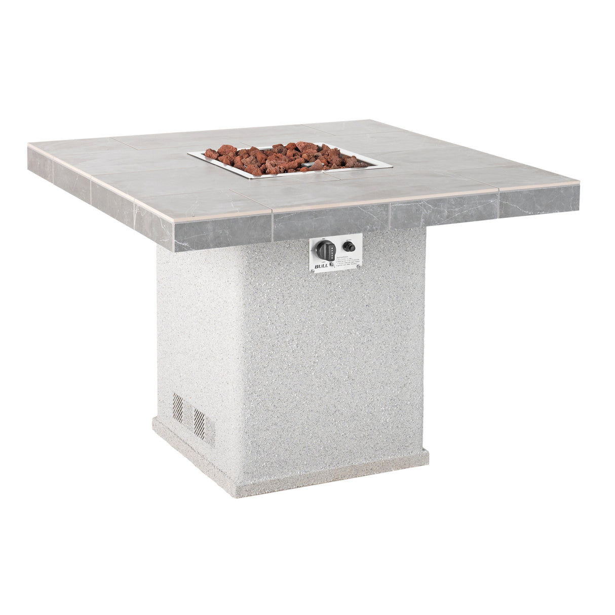 Bull BBQ Fully-Assembled Square Fire Table