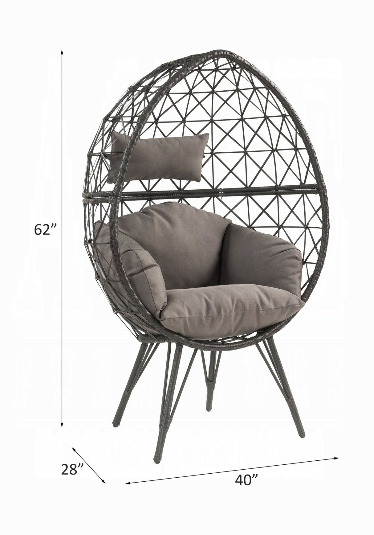 Aeven Patio Lounge Chair - Viva Alfresco