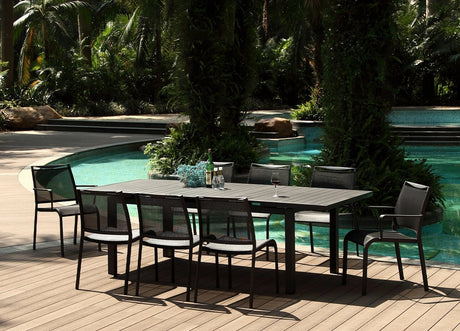 Alum Outdoor Extendable Dining Table - Viva Alfresco