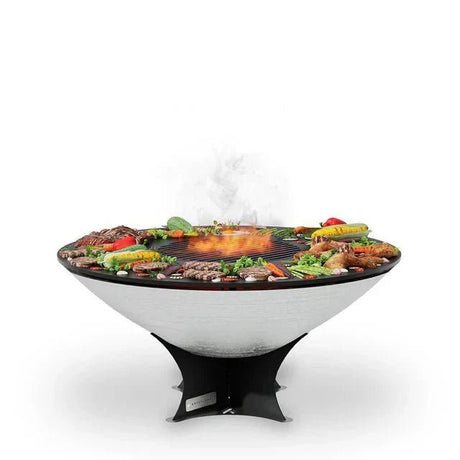 Arteflame 40" Platinum Edition Fire Pit With Cooktop - Viva Alfresco