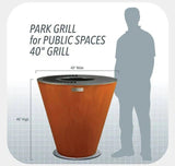 Arteflame Park Grill – Built for Public Spaces - Viva Alfresco