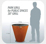 Arteflame Park Grill – Built for Public Spaces - Viva Alfresco