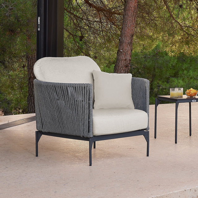 Boston Armchair with Sunbrella Cushion - Viva Alfresco