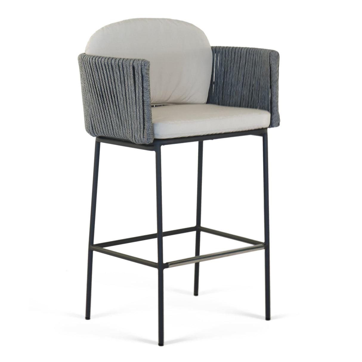 Boston Barstool with Sunbrella Cushion - Viva Alfresco