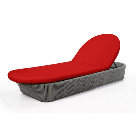 Boston Chaise Lounger with Sunbrella Cushion - Viva Alfresco