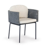 Boston Dining Armchair with Sunbrella Cushion - Viva Alfresco