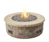 Bronson Block Gas Fire Pit Kit - Viva Alfresco