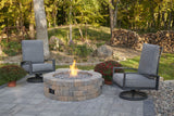 Bronson Block Gas Fire Pit Kit - Viva Alfresco