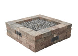 Bronson Block Gas Fire Pit Kit - Viva Alfresco