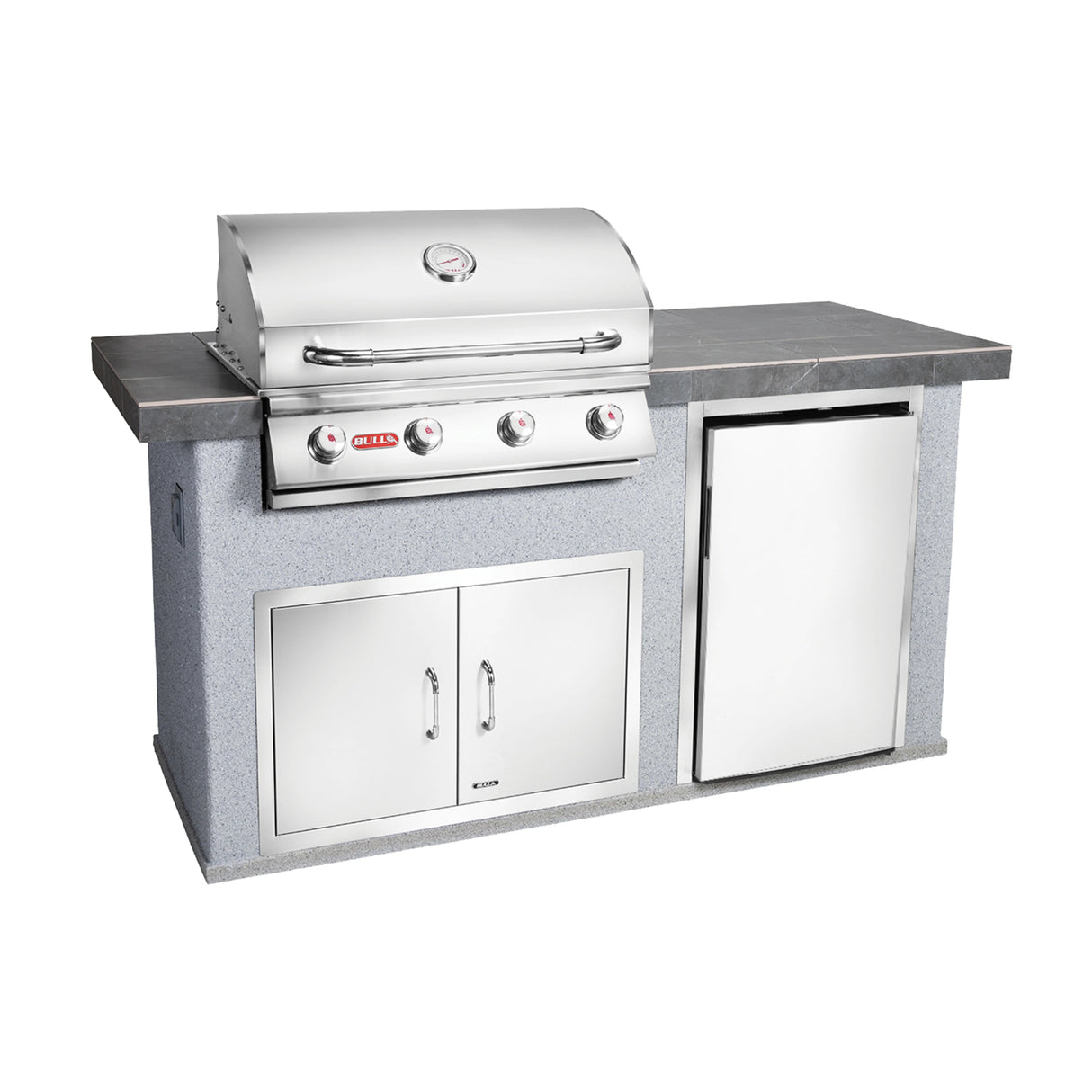 Bull Power Q Outdoor Kitchen Island & Grill - Viva Alfresco