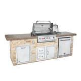 Bull Premier Q Outdoor Kitchen Island & Grill - Viva Alfresco