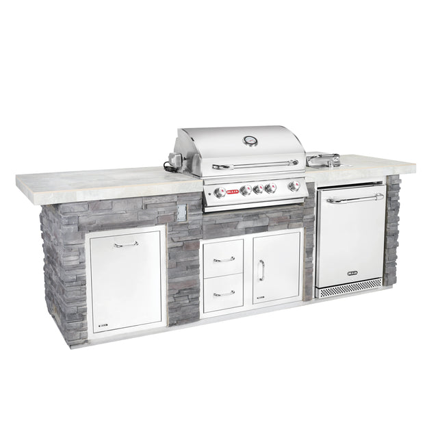 Bull Premier Q Outdoor Kitchen Island & Grill - Viva Alfresco