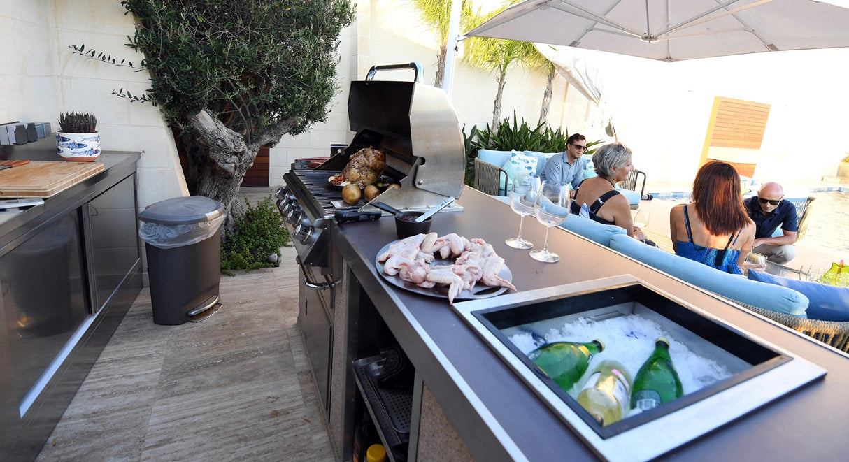 Bull Stainless Steel Ice Chest - Viva Alfresco