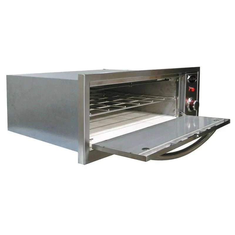 Cal Flame 2 in 1 Oven Built In Steel Warmer & Pizza Oven BBQ14967E - Viva Alfresco