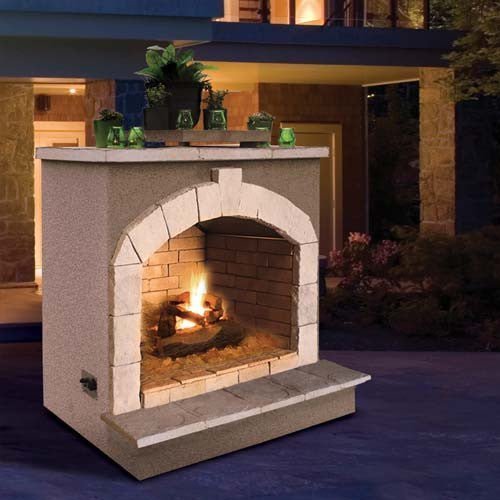 Cal Flame 48 inch Outdoor Fireplace FRP - 906 - 2 - Viva Alfresco