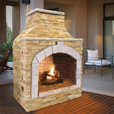 Cal Flame 48 inch Outdoor Fireplace FRP - 909 - 1 - Viva Alfresco