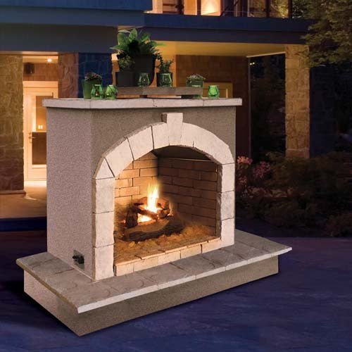 Cal Flame 72 inch Outdoor Fireplace FRP - 906 - 3 - Viva Alfresco