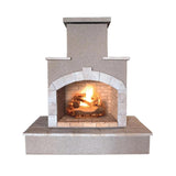 Cal Flame 78 inch Outdoor Fireplace FRP - 908 - 3 - Viva Alfresco