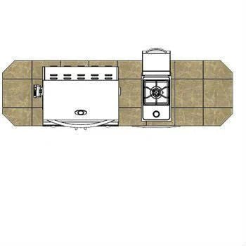 Cal Flame 8 ft. BBQ Island BBK - 801 - Viva Alfresco