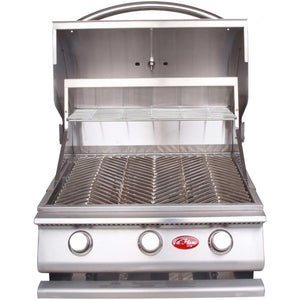 Cal Flame G - Series 24 Inch 3 Burner Built In Grill BBQ18G03 - Viva Alfresco