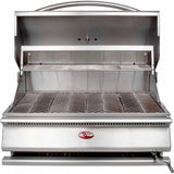 Cal Flame G Series 32 Inch Built - In Charcoal Grill BBQ18G870 - Viva Alfresco