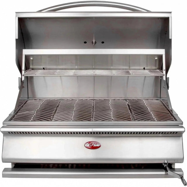 Cal Flame G Series 32 Inch Built - In Charcoal Grill BBQ18G870 - Viva Alfresco