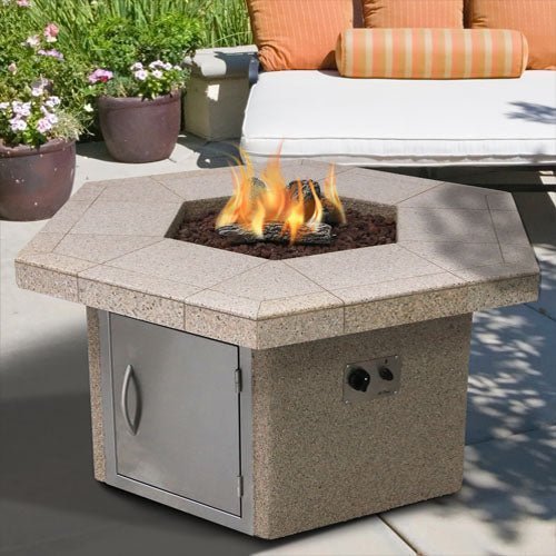 Cal Flame Outdoor Fire Pit 55 inch FPT - H401M - Viva Alfresco