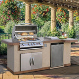 Cal Flame Outdoor Kitchen BBQ Island BBK - 820 - R/L - Viva Alfresco