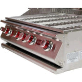 Cal Flame P5 40 Inch 5 Burner Gas Convection Grill with Rotisserie, Griddle BBQ18875CP - Viva Alfresco