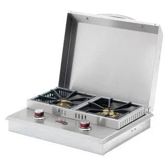 Cal Flame Standard Side Burner - Side by Side Flat BBQ18953P - Viva Alfresco