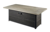 Cedar Ridge Linear Gas Fire Pit Table - Viva Alfresco