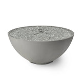 Cove Edge Round Gas Fire Pit Bowl 42" - Viva Alfresco