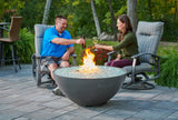 Cove Edge Round Gas Fire Pit Bowl 42" - Viva Alfresco