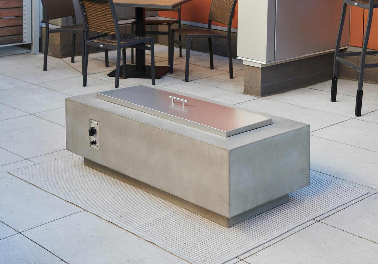 Cove Linear Gas Fire Pit Table - Viva Alfresco