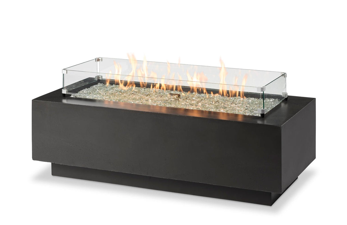 Cove Linear Gas Fire Pit Table - Viva Alfresco