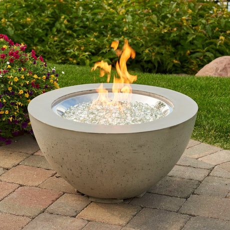 Cove Round Gas Fire Pit Bowl 29" - Viva Alfresco