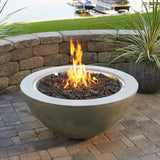 Cove Round Gas Fire Pit Bowl 42" - Viva Alfresco