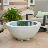 Cove Round Gas Fire Pit Bowl 42" - Viva Alfresco