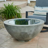 Cove Round Gas Fire Pit Bowl 42" - Viva Alfresco