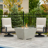 Cove Square Gas Fire Pit Bowl - Viva Alfresco