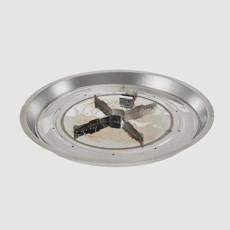 Crystal Fire Plus Round Gas Burner - Grand Alfresco