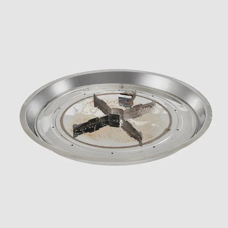 Crystal Fire Plus Round Gas Burner - Viva Alfresco