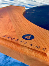 Custom Cherry Wood Cutting Block for 30" Arteflame Grills - Viva Alfresco