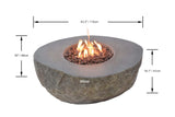 Elementi Boulder Fire Table - Viva Alfresco