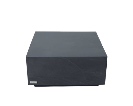 Elementi Colorad 33.9" Square Concrete Coffee Table - Viva Alfresco