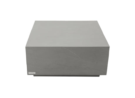 Elementi Colorad 33.9" Square Concrete Coffee Table - Viva Alfresco