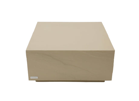 Elementi Colorad 33.9" Square Concrete Coffee Table - Viva Alfresco