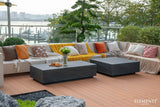 Elementi Colorad L60" Rectangular Concrete Coffee Table - Viva Alfresco