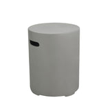 Elementi Concrete Tank Cover - Light Gray - Viva Alfresco